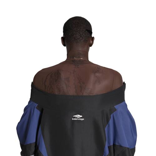 3b sports icon off shoulder tracksuit jacket