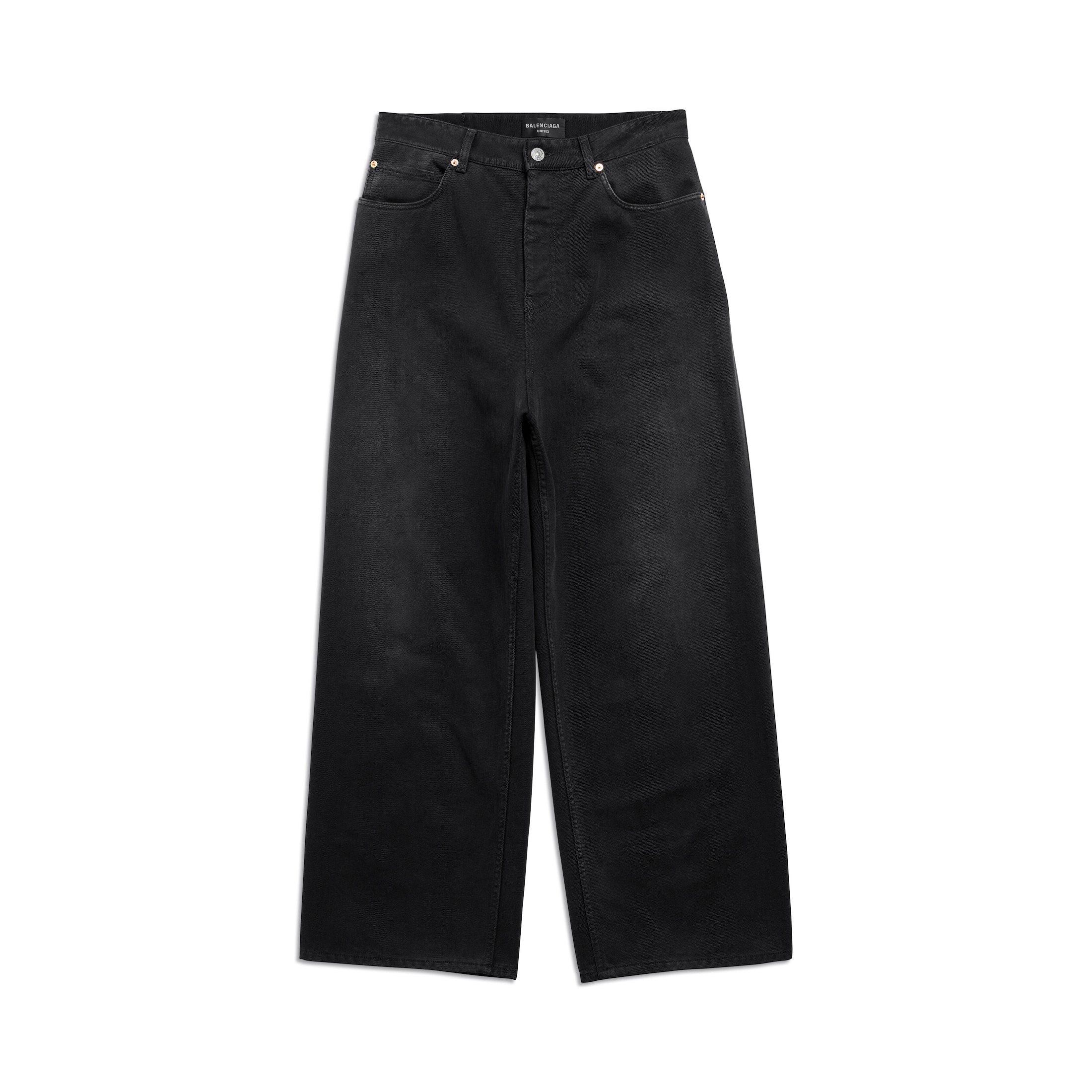 Balenciaga Baggy Pants - Black - Unisex - S - Cotton