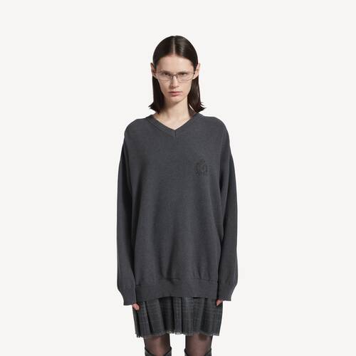 layered针织衫连衣裙