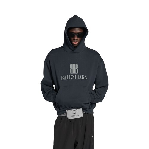 <極美品‼️大特価‼️>BALENCIAGA レイヤードフーディー黒 BALENCIAGA バレンシアガ 24SS Layered Hoodie レイヤード