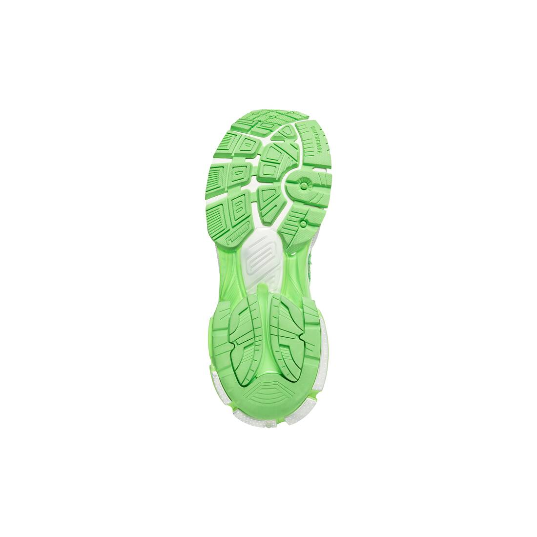 aficionado Mono Abiertamente Zapatillas Runner para Hombre en Verde Fluorescente | Balenciaga ES