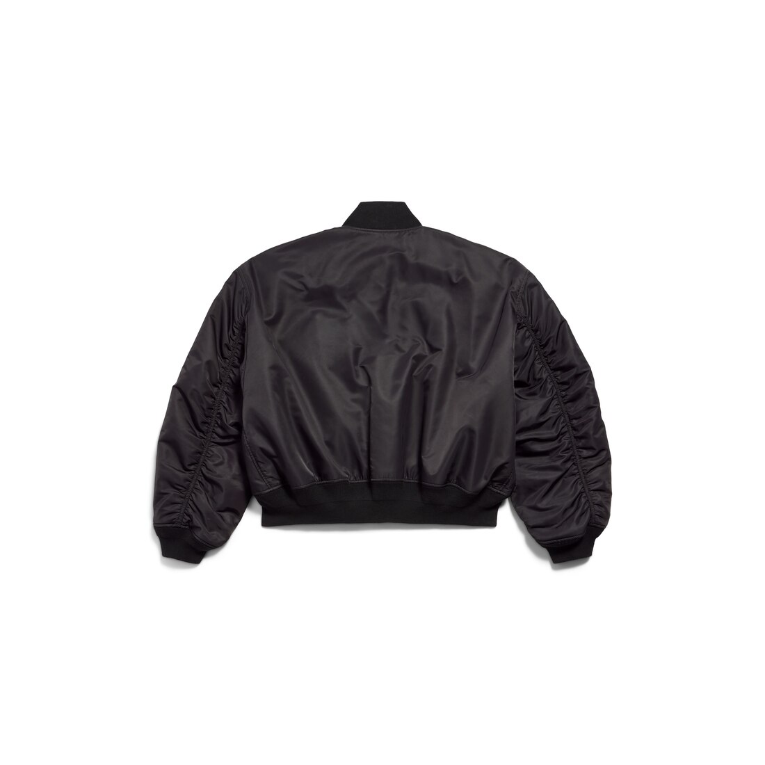 Men s Balenciaga Boxing Varsity Jacket in Black