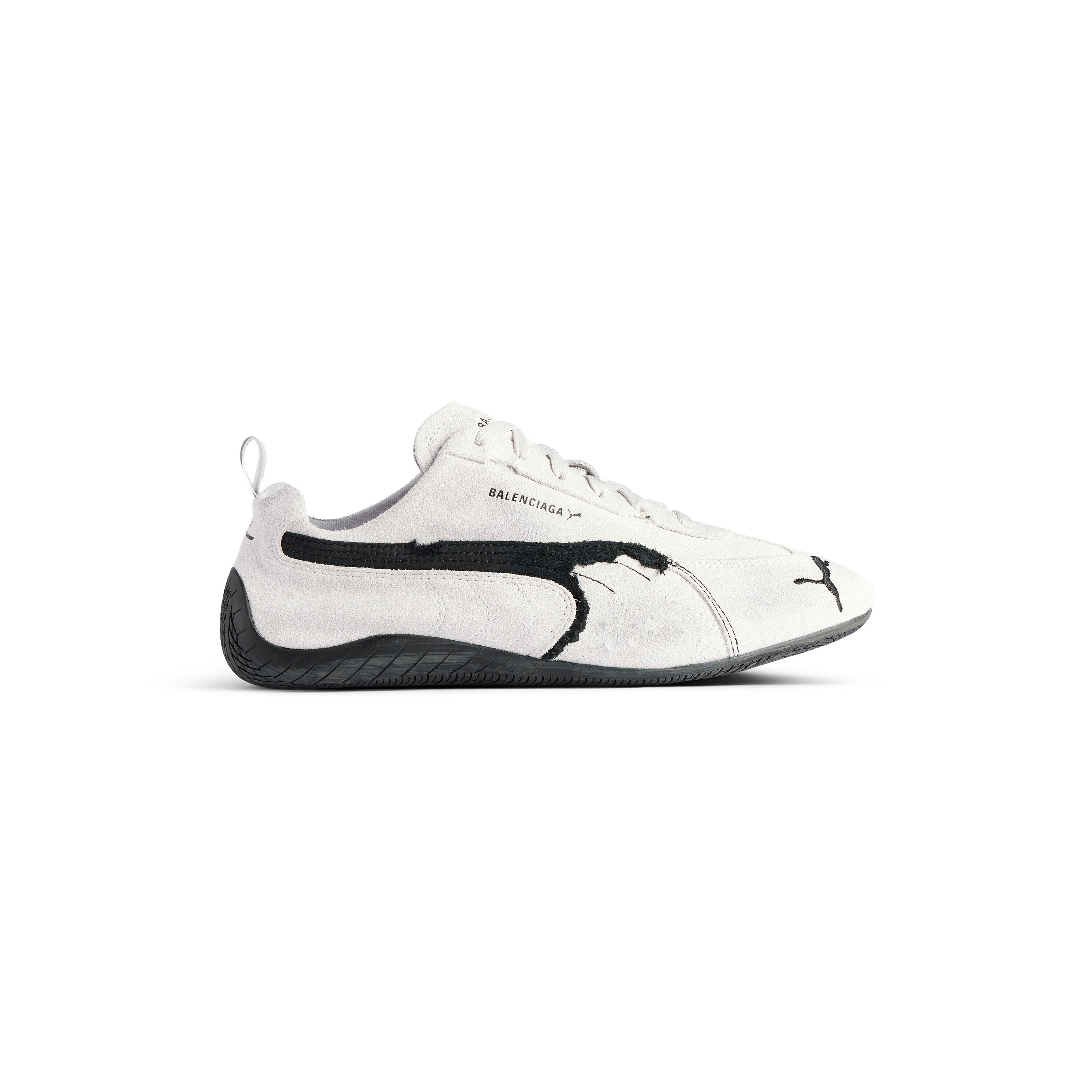 【送料込】BALENCIAGA★PUMA★SPEEDCAT スエードスニーカー Speedcat Suede Balenciaga in White/black | Balenciaga US