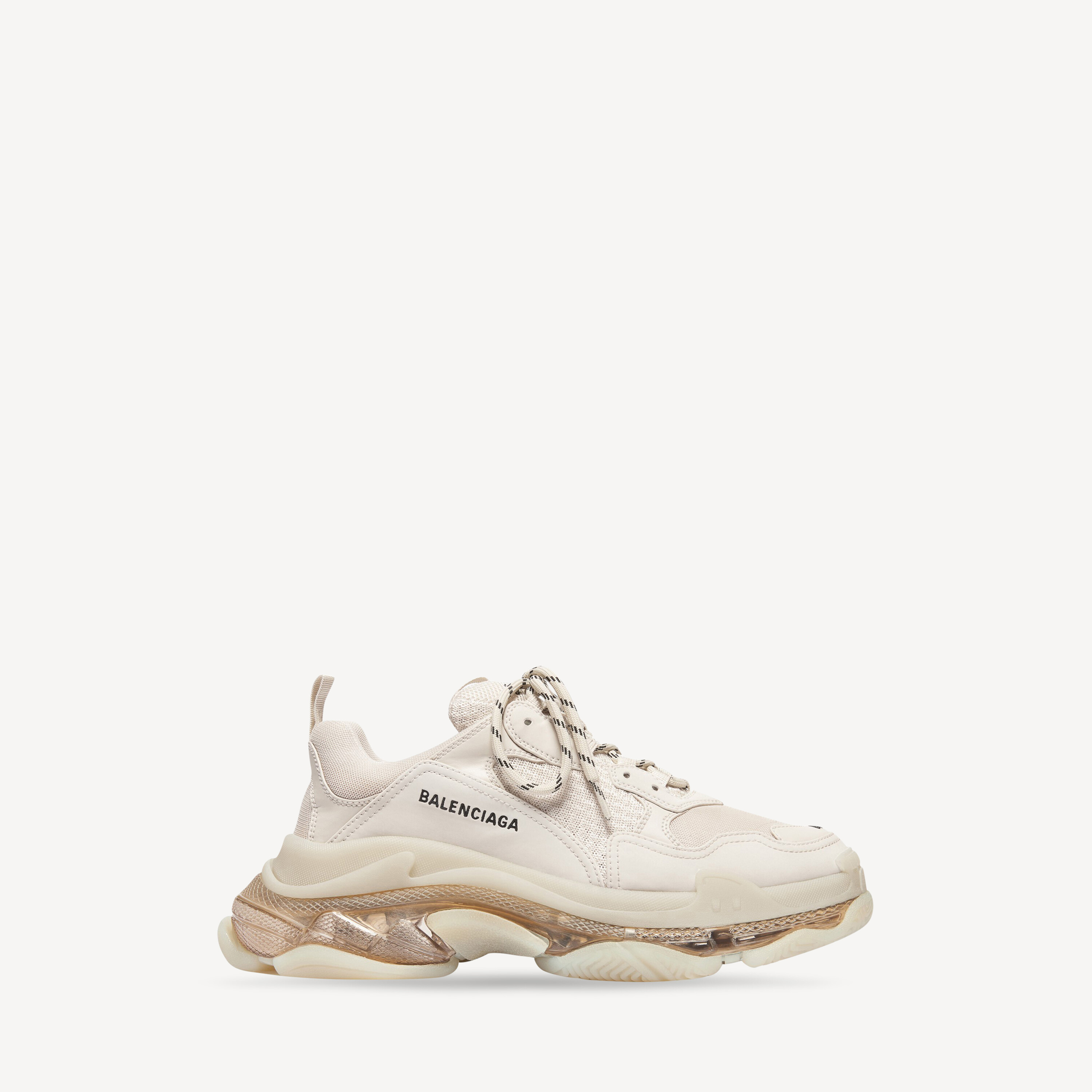 Balenciaga triple s clear sole sneaker