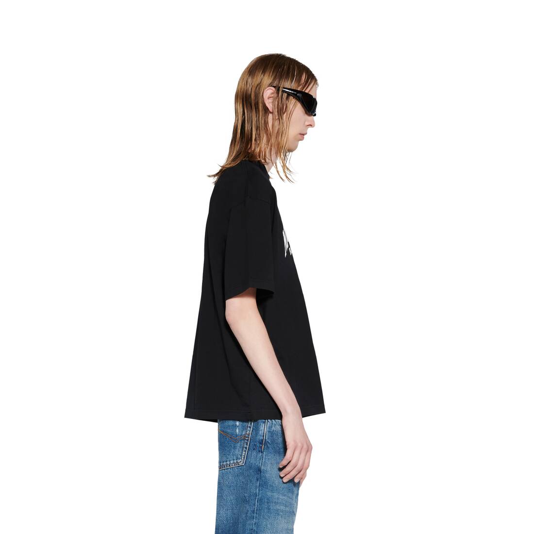 Men's Cities New York T-shirt Medium Fit in Black