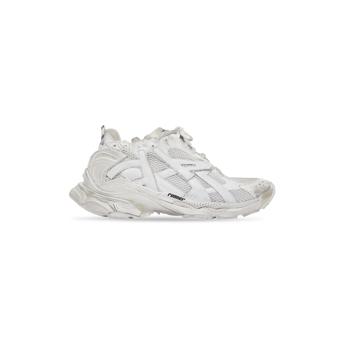 Balenciaga mens white trainers sale