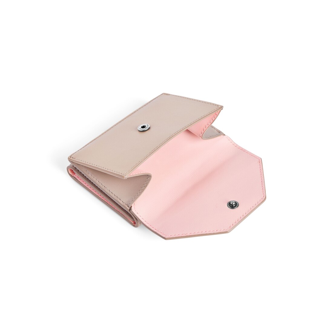 【美品】BALENCIAGA ENVELOPE ミニウォレット ピンク BALENCIAGA バレンシアガ ミニ財布 三つ折り財布 ペーパーミニ