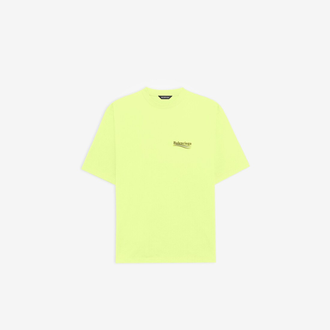 black and green balenciaga shirt