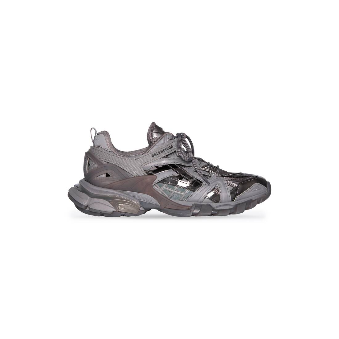 track.2 sneaker clear sole