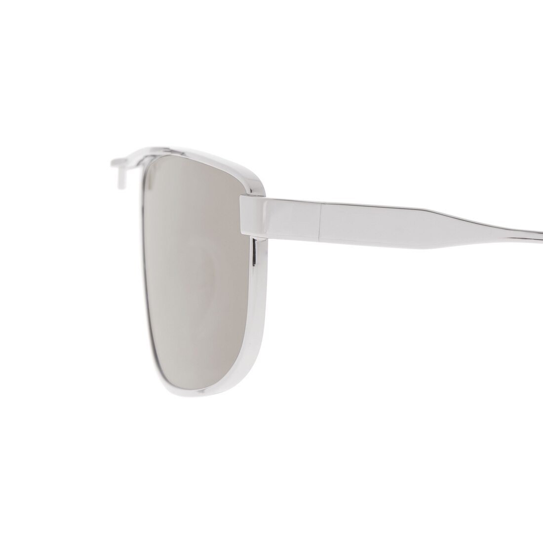 サングラス BALENCIAGA 'Tag 3.0 Rectangle' sunglasses Tag 3.0 rectangular sunglasses in silver - Balenciaga