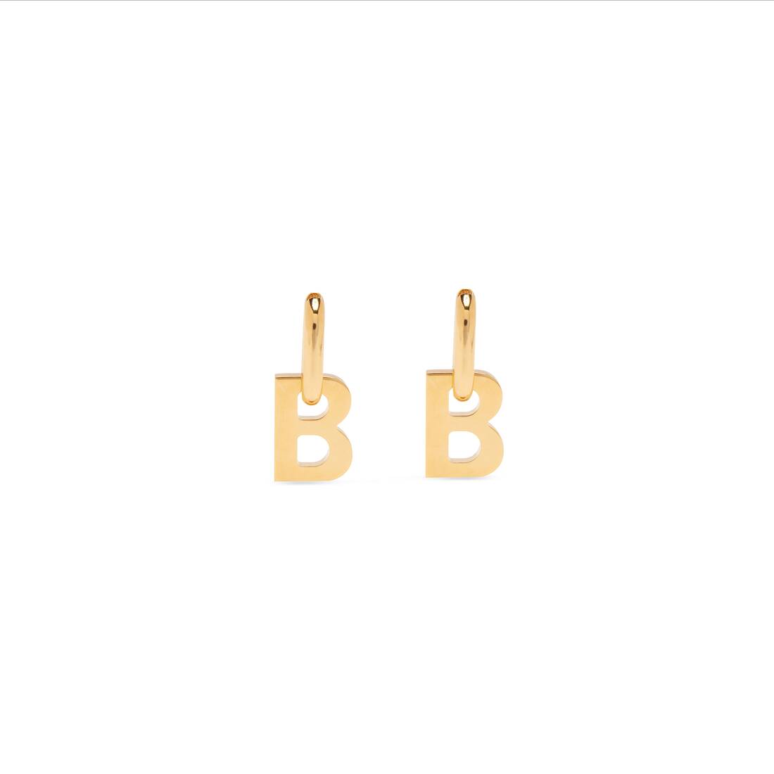 Balenciaga Blogo Hoop Earrings  Farfetch