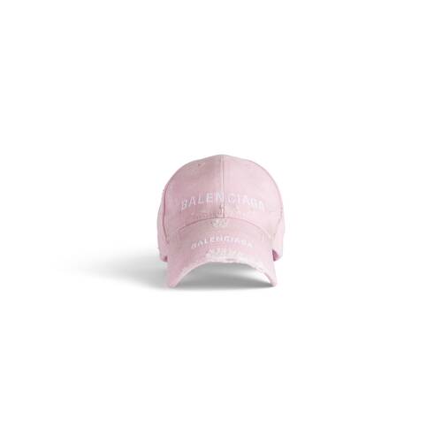 balenciaga double logo cap