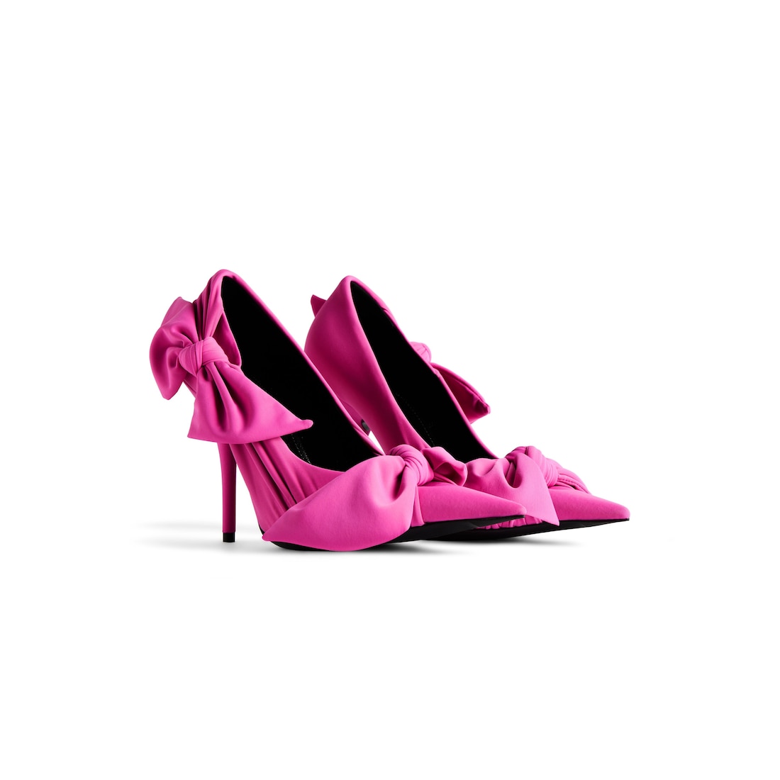 Women's Knife Knot 110mm Pump in Bright Pink | Balenciaga US