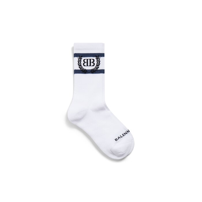 Women's Nano Bb Socks in Dirty White/black