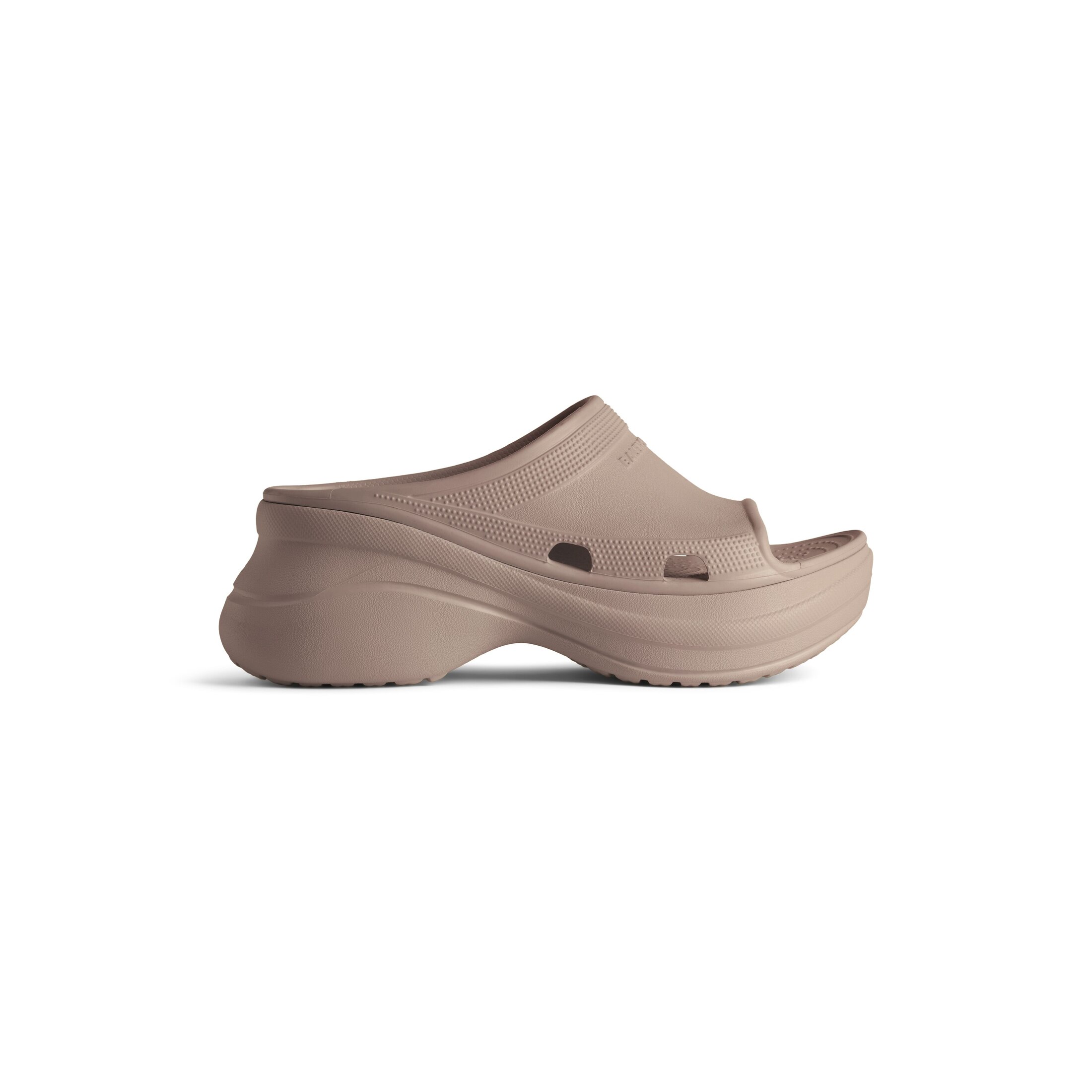 Balenciaga Pool Crocs Slide Sandal - Beige - Women's - 10 - Eva