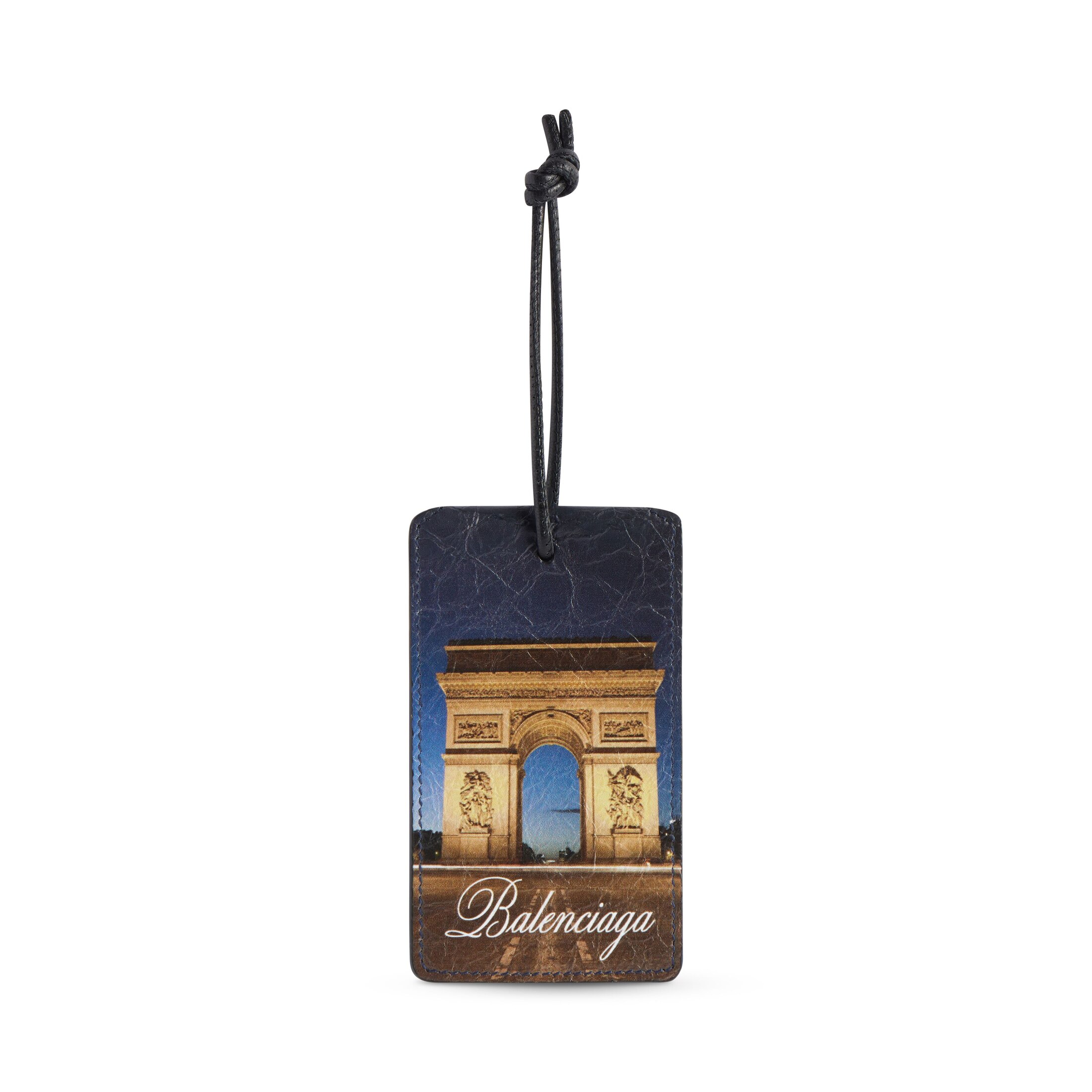 Balenciaga Luggage Tag - Red - Unisex - Lambskin