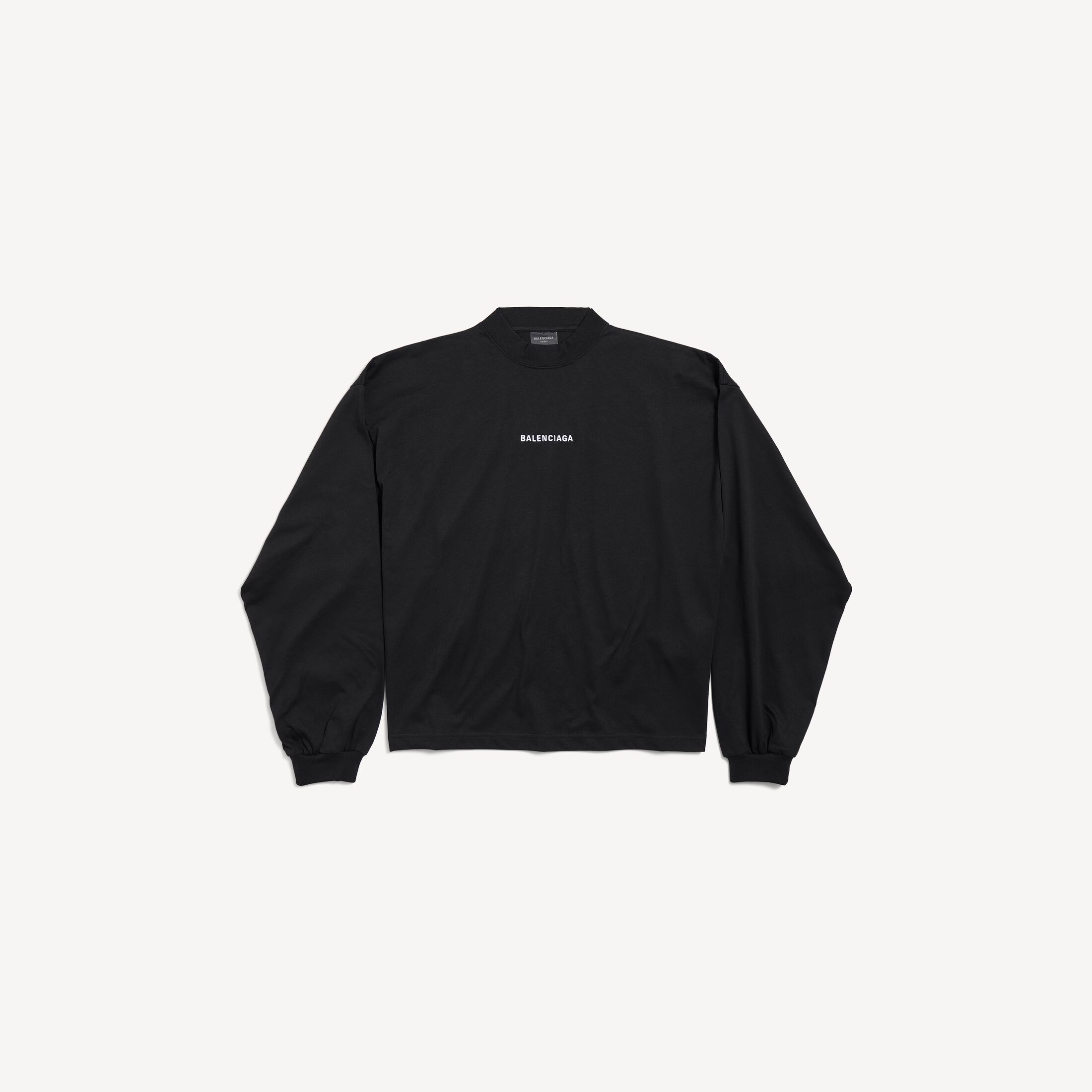 Balenciaga Women's Cropped Shirt Black