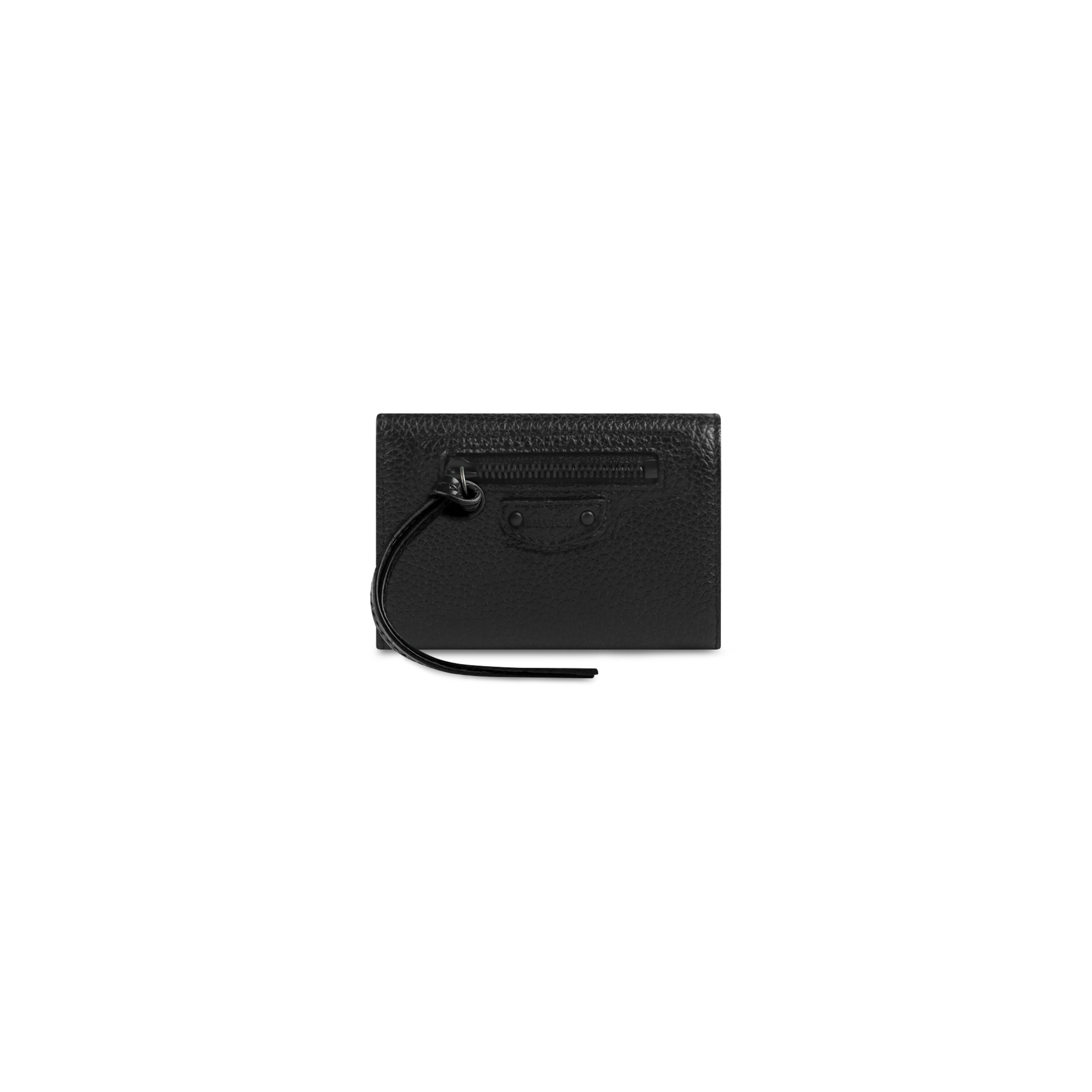 Balenciaga Neo Classic Card Holder in Black for Men