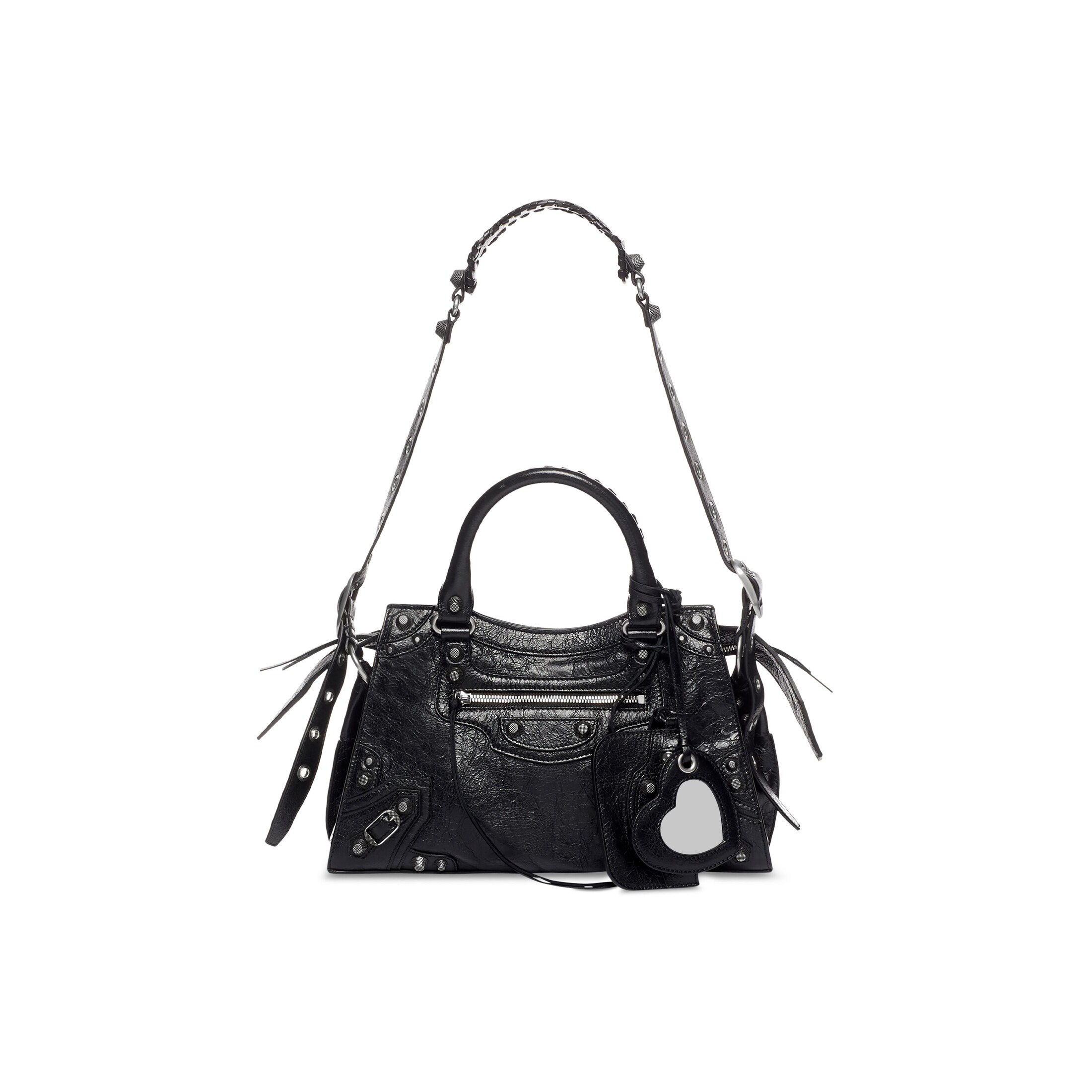 Balenciaga Neo Cagole City Small Handbag - Black - Women's - Calfskin