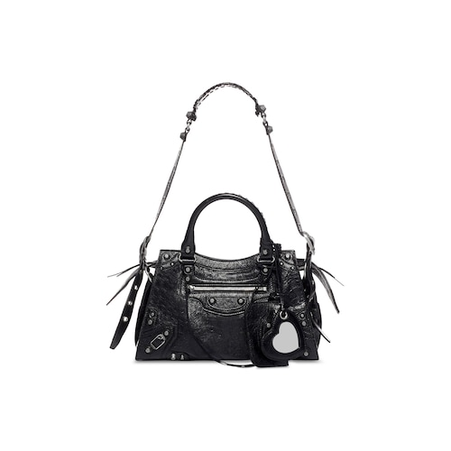 Women's Neo Cagole City Small Handbag in Black | Balenciaga US