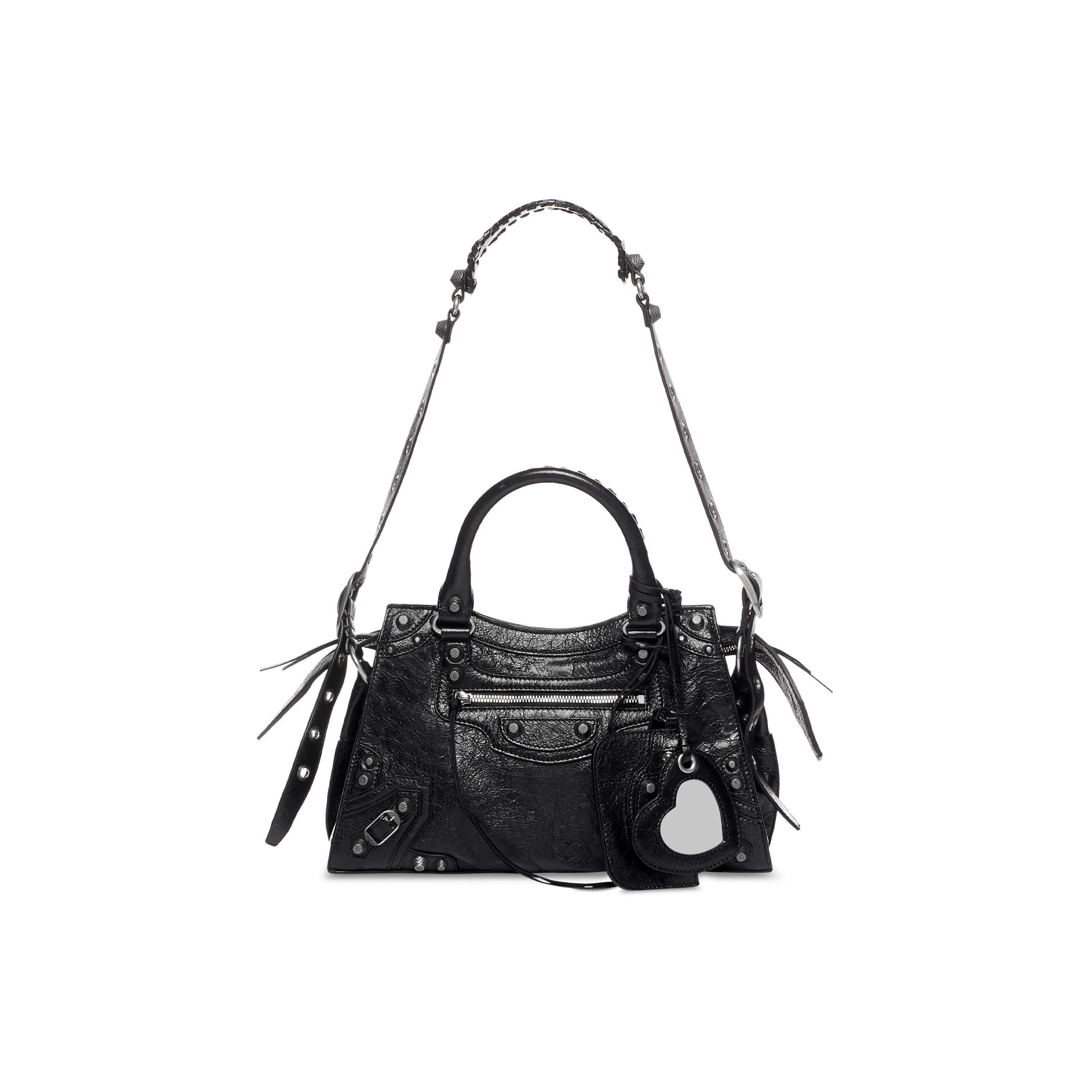 snack diktator berømmelse Women's Neo Cagole City Small Handbag in Black | Balenciaga US
