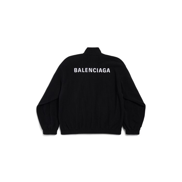 balenciaga back zip-up jacket