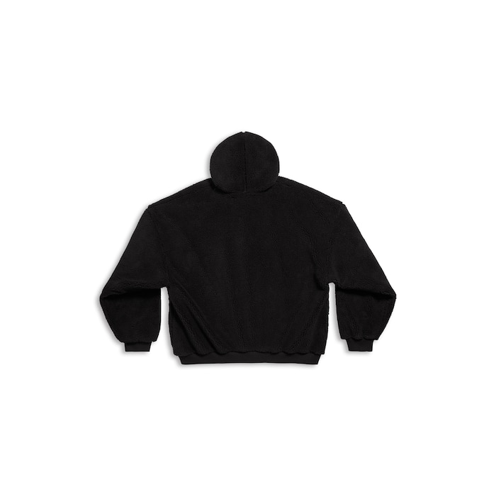outerwear hoodie oversized mit reißverschluss