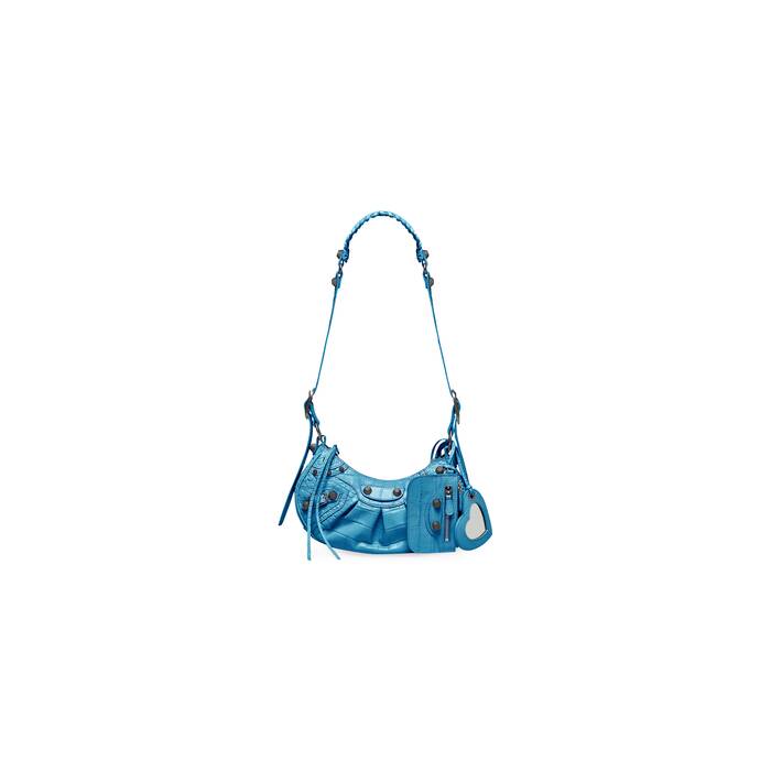 Women's Le Cagole Xs Shoulder Bag in Blue | Balenciaga AU