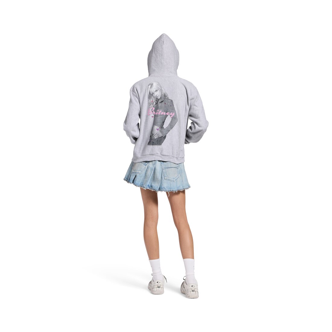 Balenciaga Music | Britney Spears Series Zip-up Hoodie