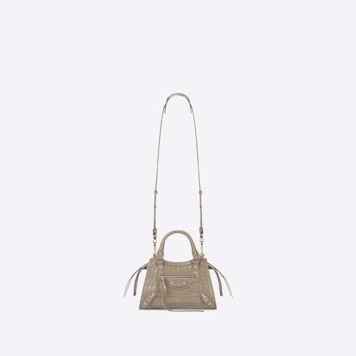 Neo Classic Mini Top Handle Bag in MINK | Balenciaga US