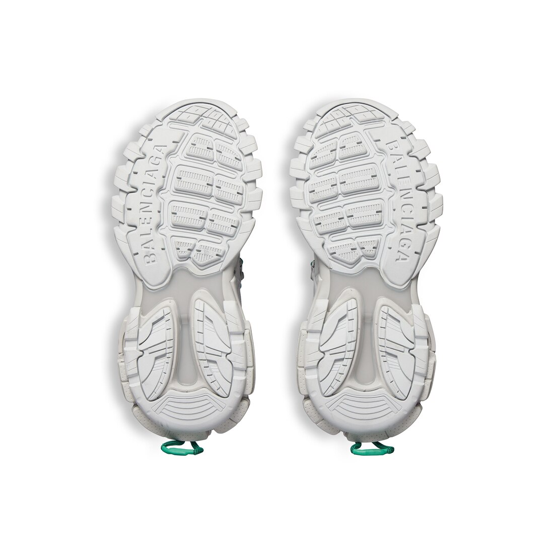 Men's Track Trail Laces Sneaker in Grey/green/blue