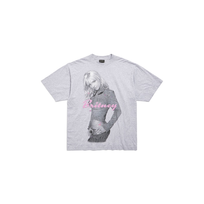 balenciaga music | britney spears series tシャツ ミディアムフィット
