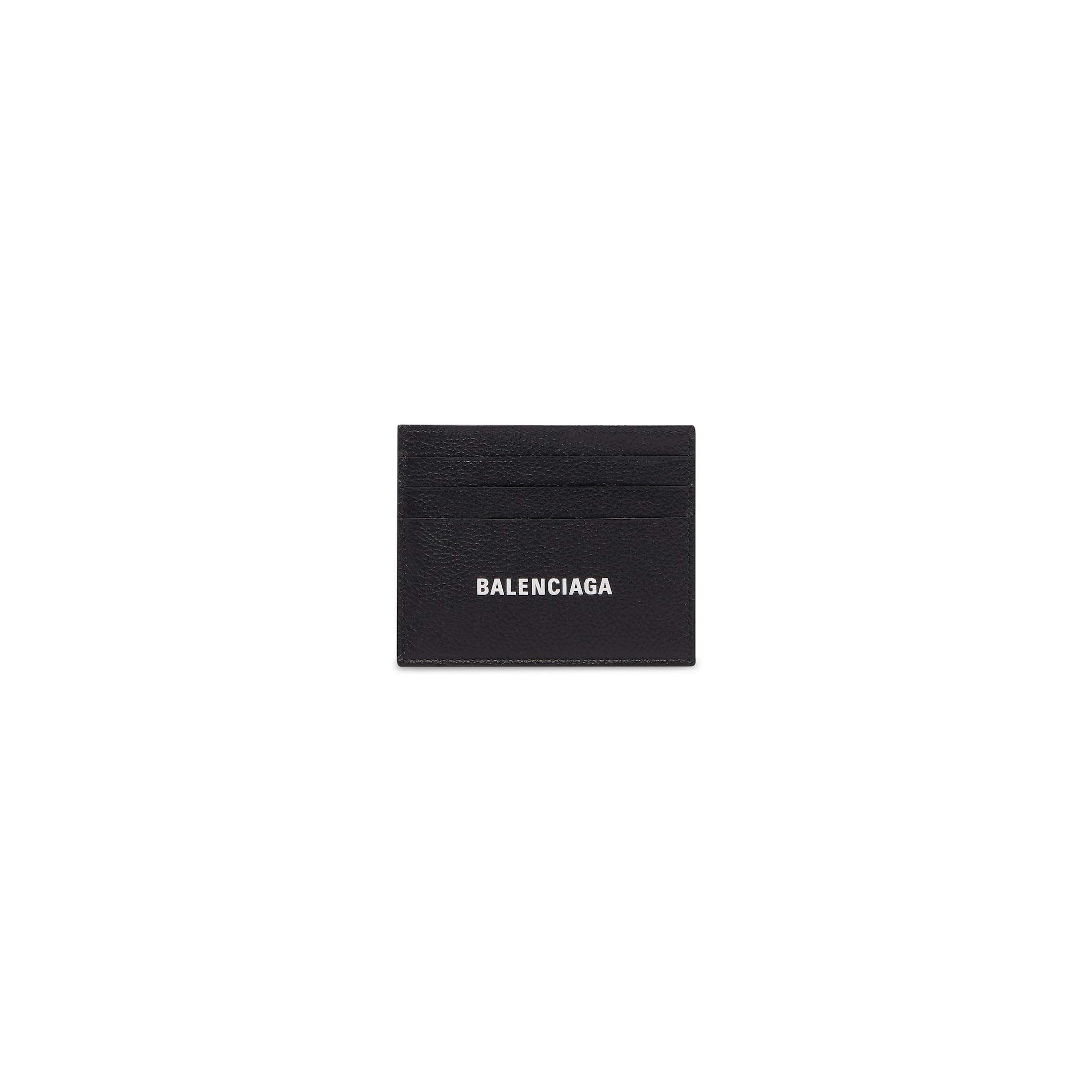 Balenciaga Cash Card Holder With Split - Black - Man - Calfskin