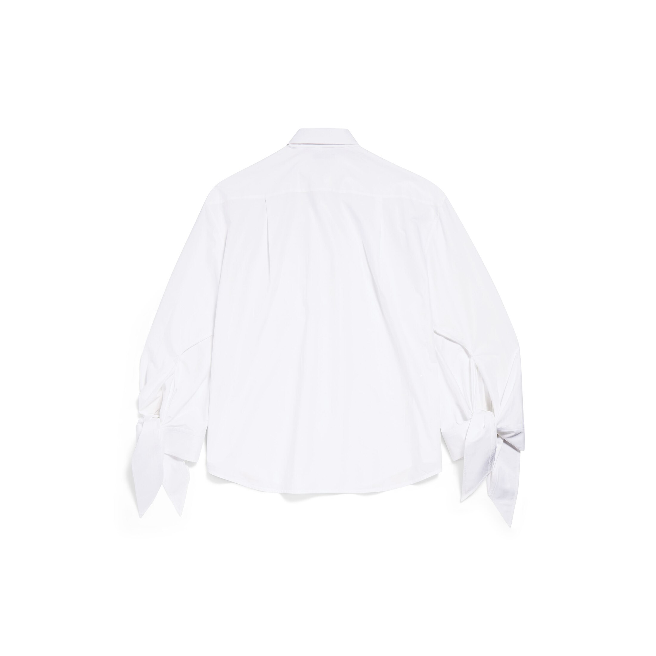 knotted cuff blouse