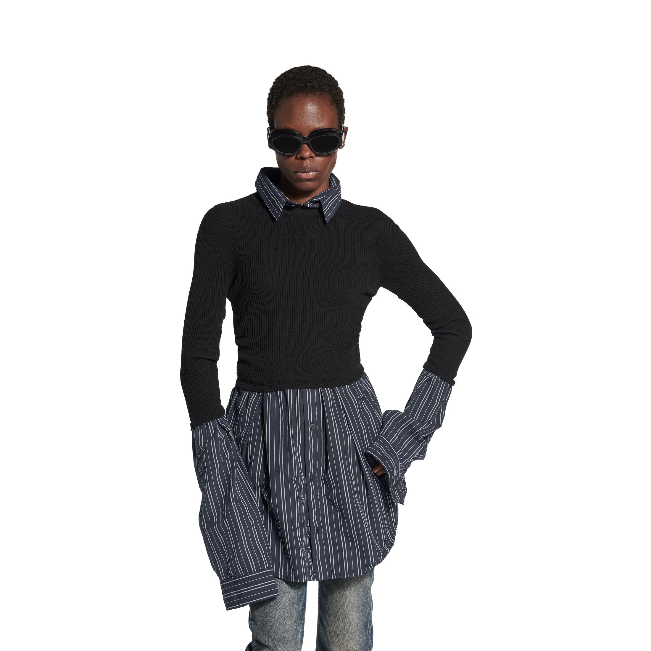 layered sweater