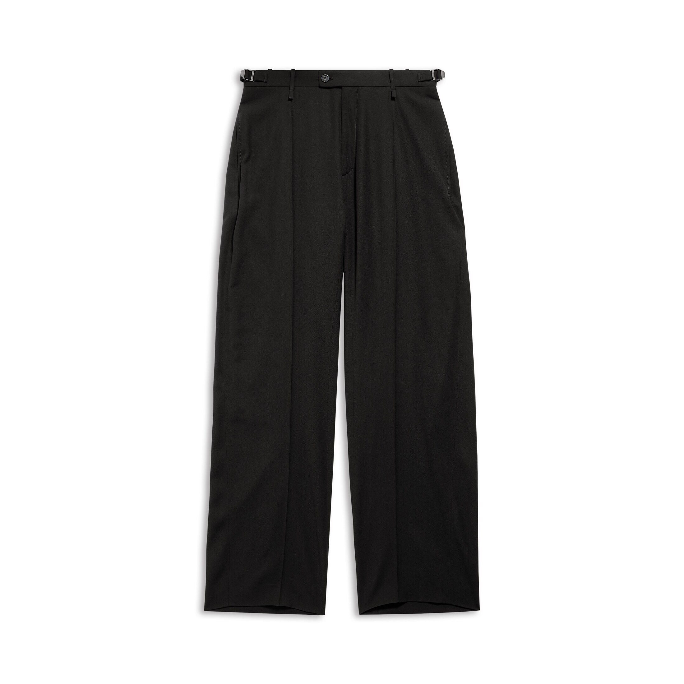 Balenciaga Pantaloni Skater Tailored - Nero - Unisex - S - Lana Vergine & Viscosa