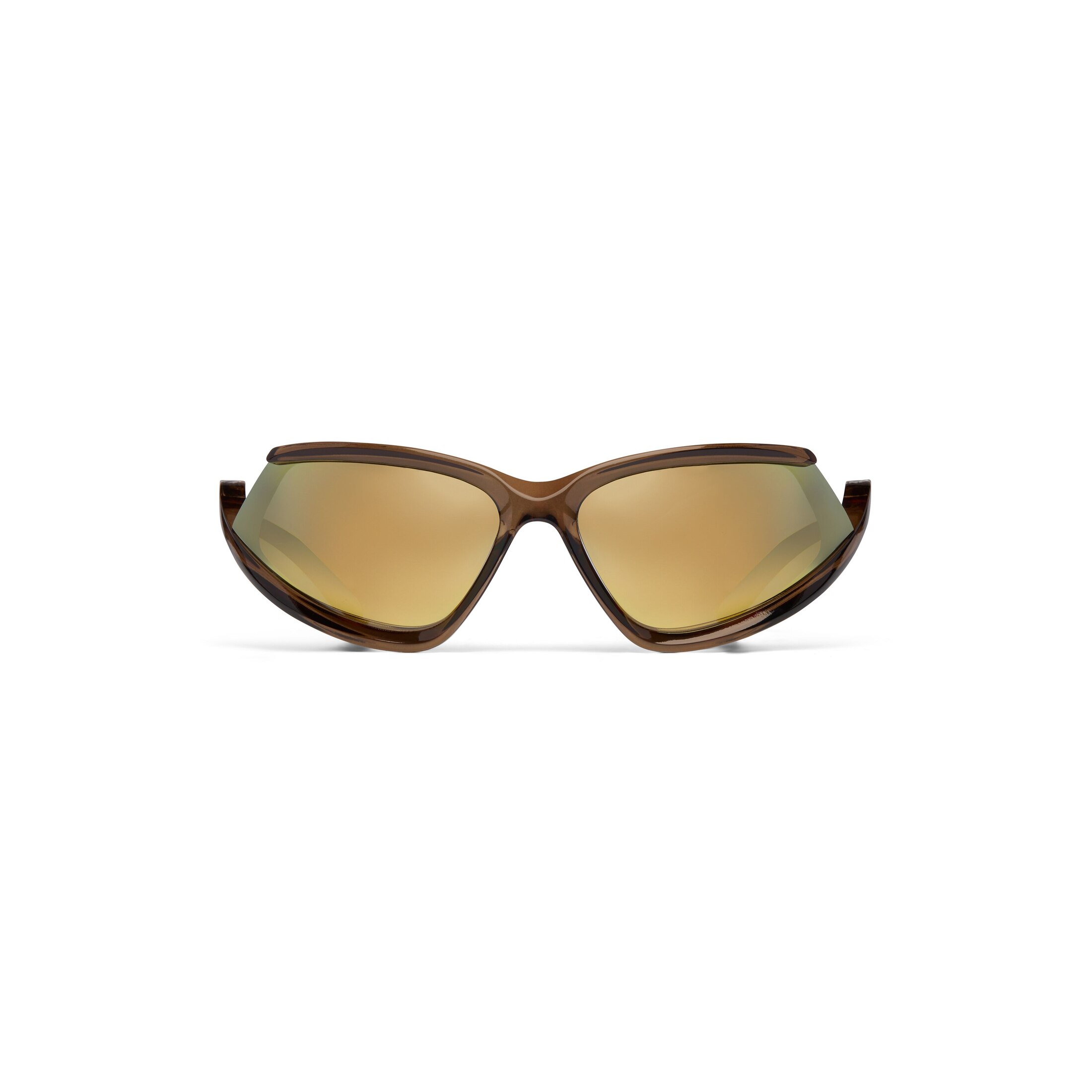 Balenciaga Side Xpander Cat Sunglasses - Beige - Unisex - Polyamide