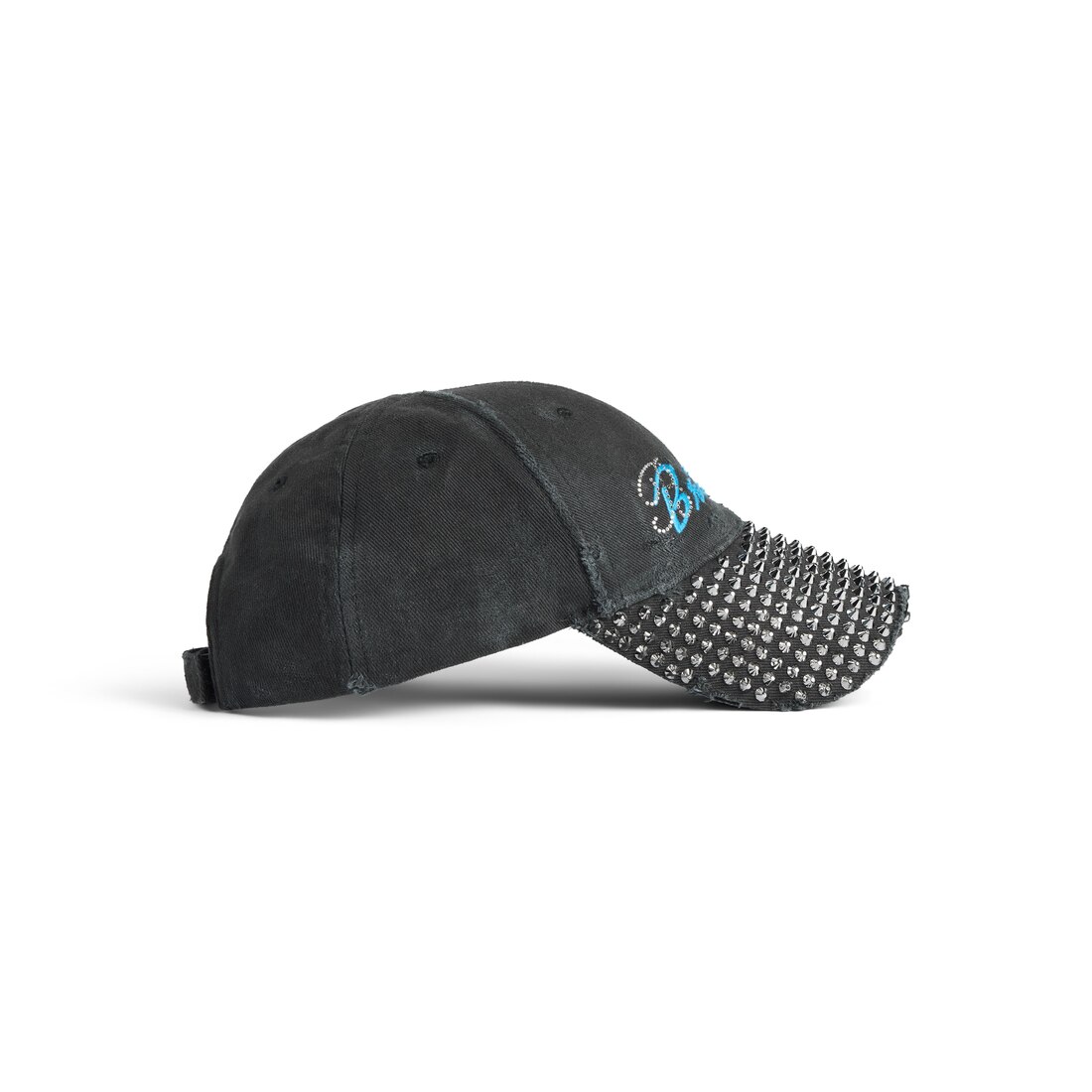 【BALENCIAGA】Britney Spears Series キャップ ラインストーン Balenciaga Music | Britney Spears Series Cap in Faded Black