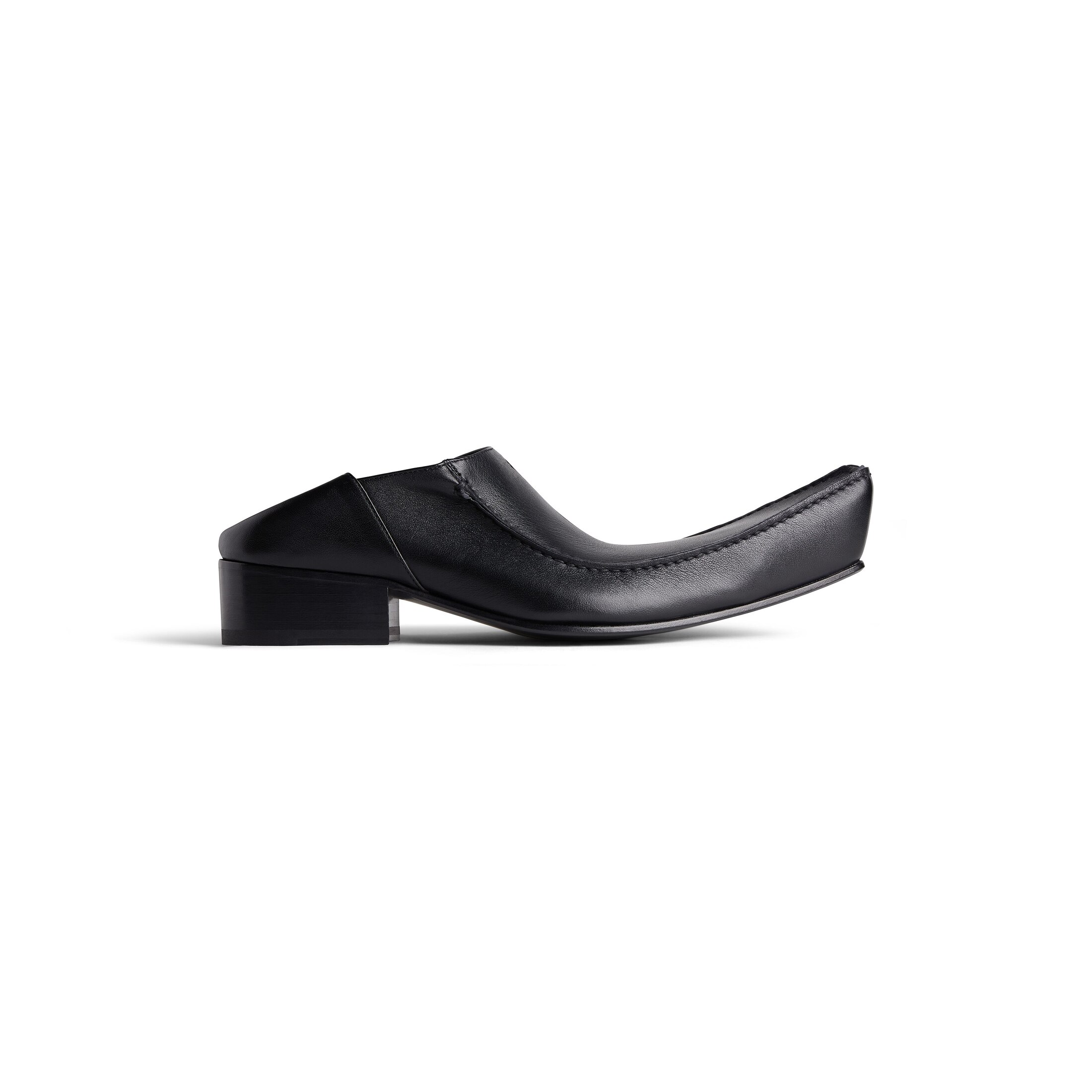 Balenciaga Romeo Mule - Black - Man - 45 - Calfskin