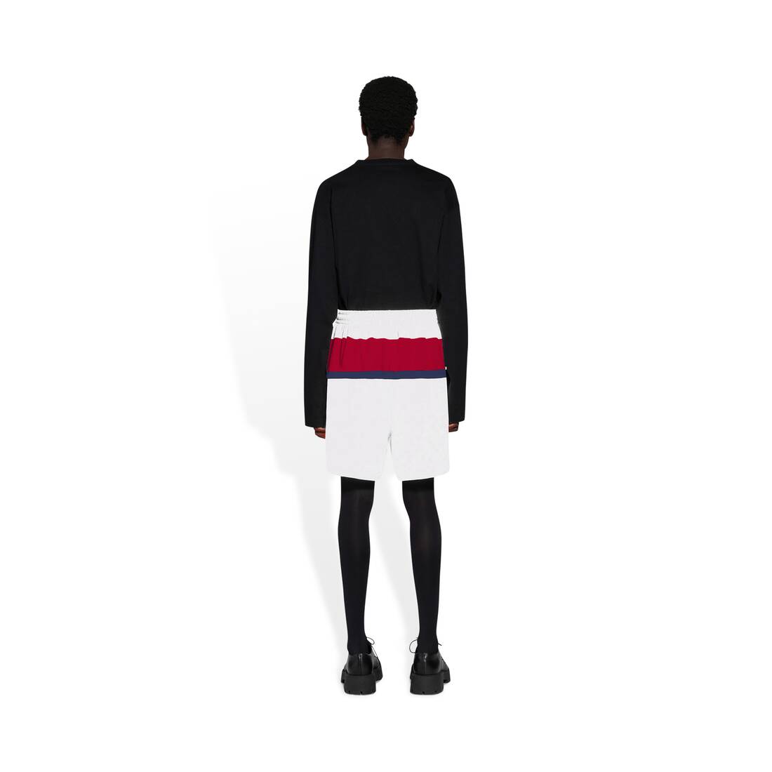 Short Hockey pour Homme en Blanc | Balenciaga France FR - Image 5