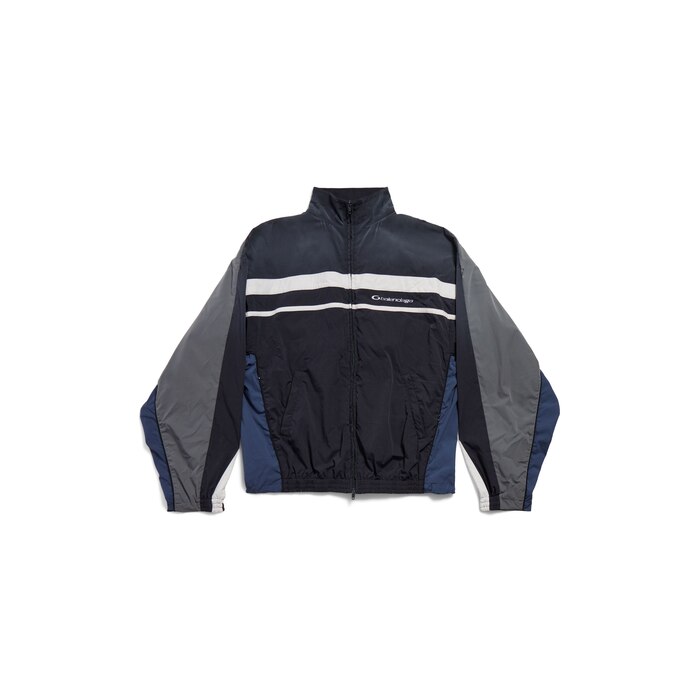ランウェイ バレンシアガ ブルゾン ユニフォームパッチ パープル ウィメンズ's ウェア | Balenciaga JP