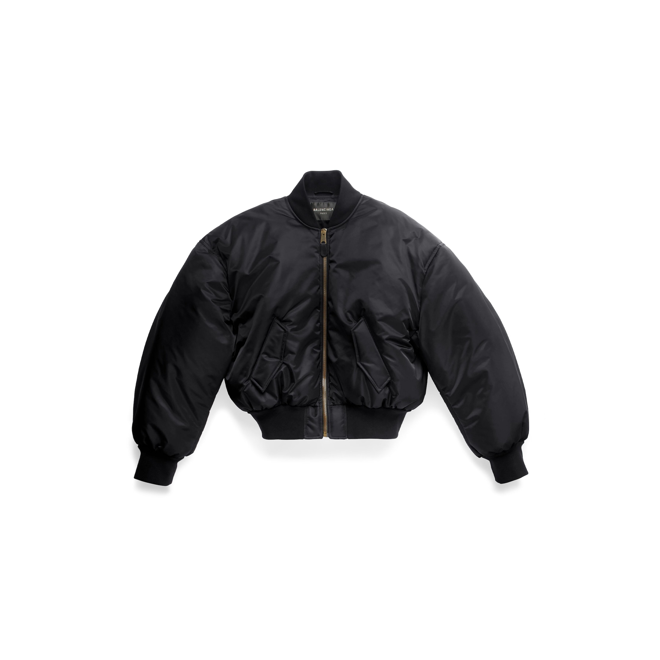 Balenciaga Bomber - Black - Man - S - Polyamide