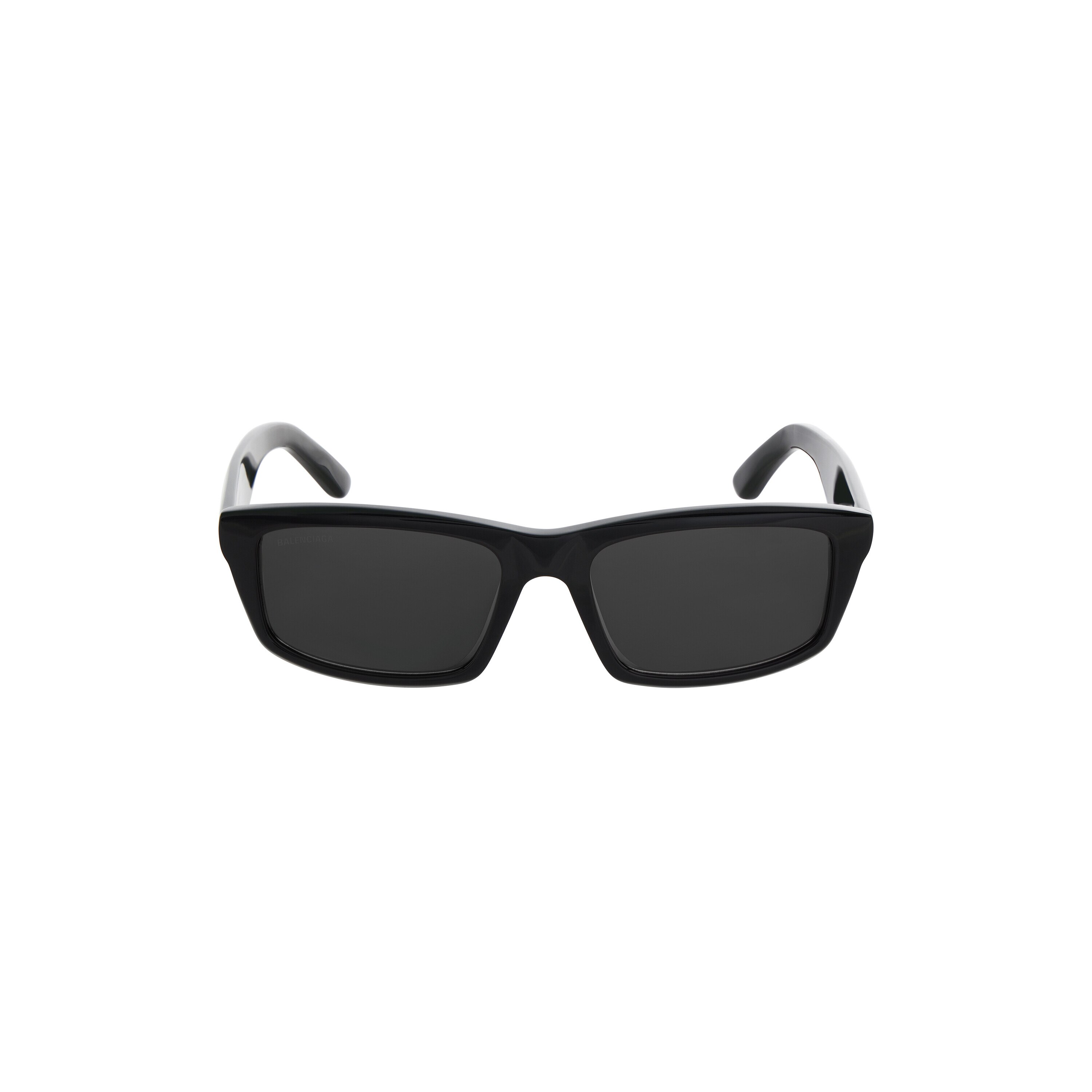 サングラス BALENCIAGA FW25 SOHO RECTANGLE (837734 T0039 2077) Men's Soho Rectangle Af Sunglasses in Black | Balenciaga US