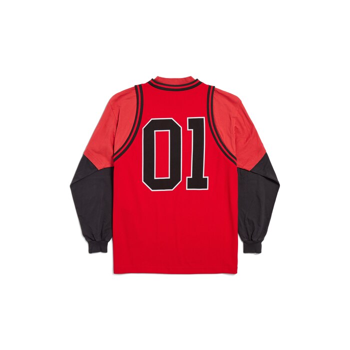 basketball series - layered long sleeve t-shirt