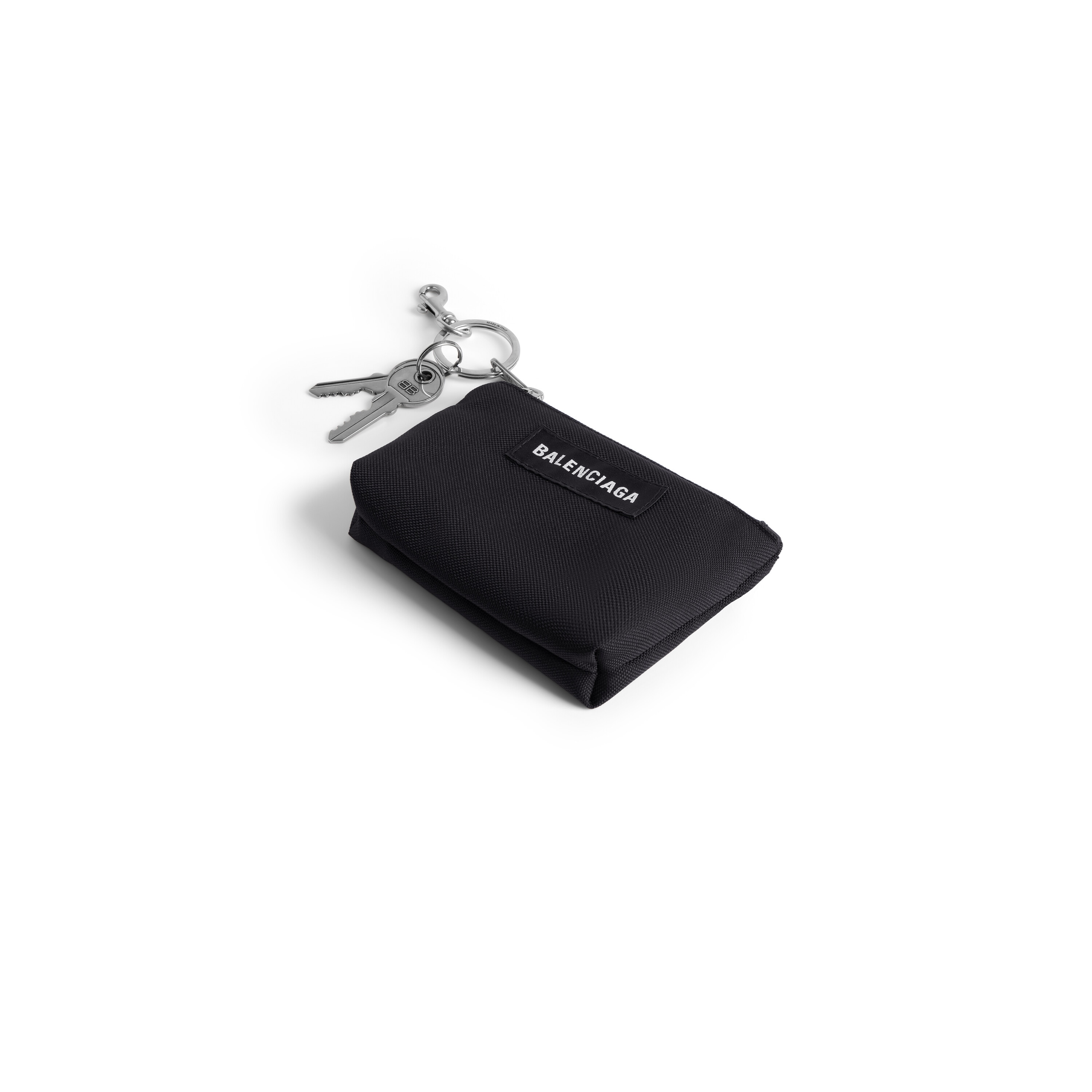 ブラック の メンズ チャーム ジップポーチ | Balenciaga JP