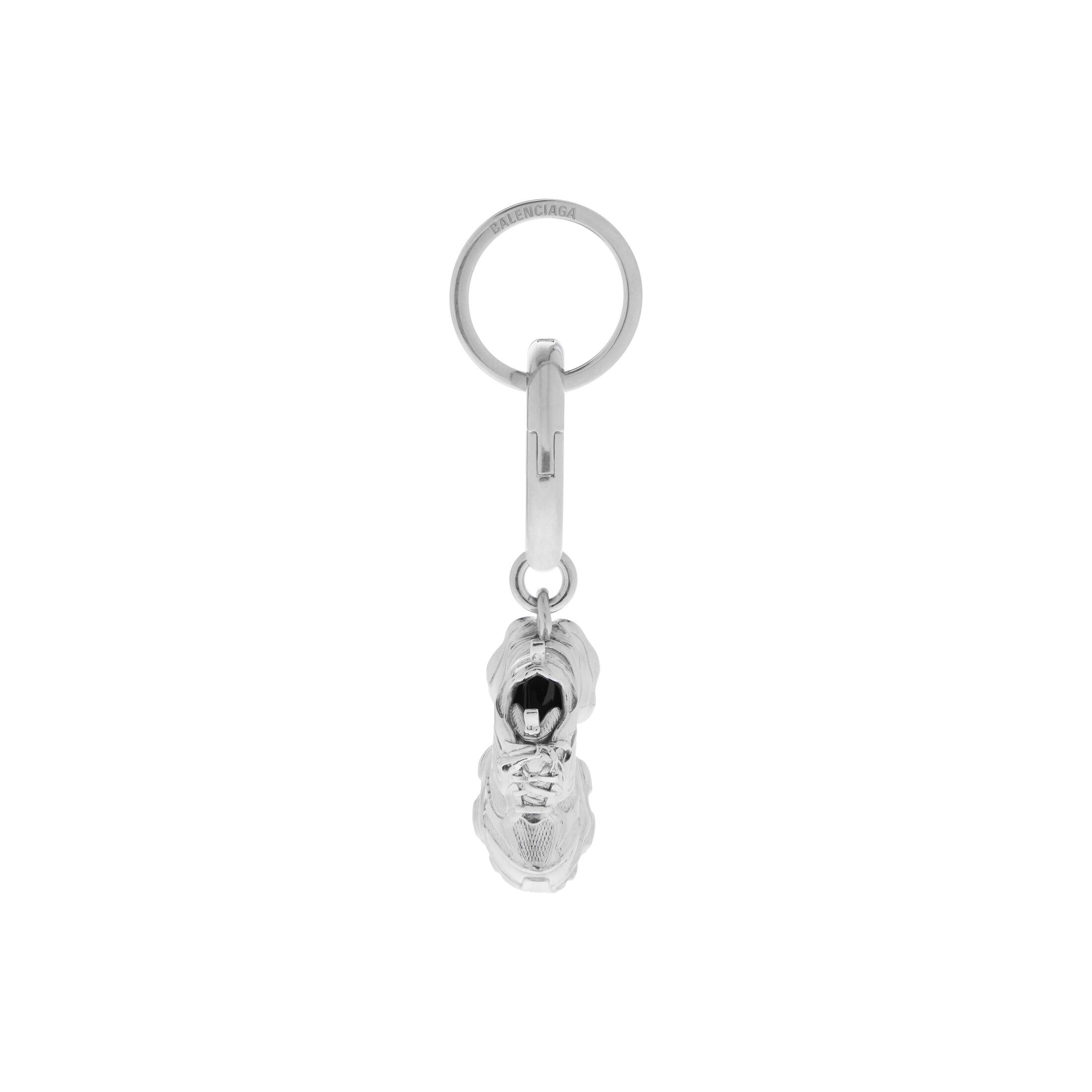 Balenciaga Keyholder Cargo Keyring - Silver - Unisex - Brass, Zamak, Steel