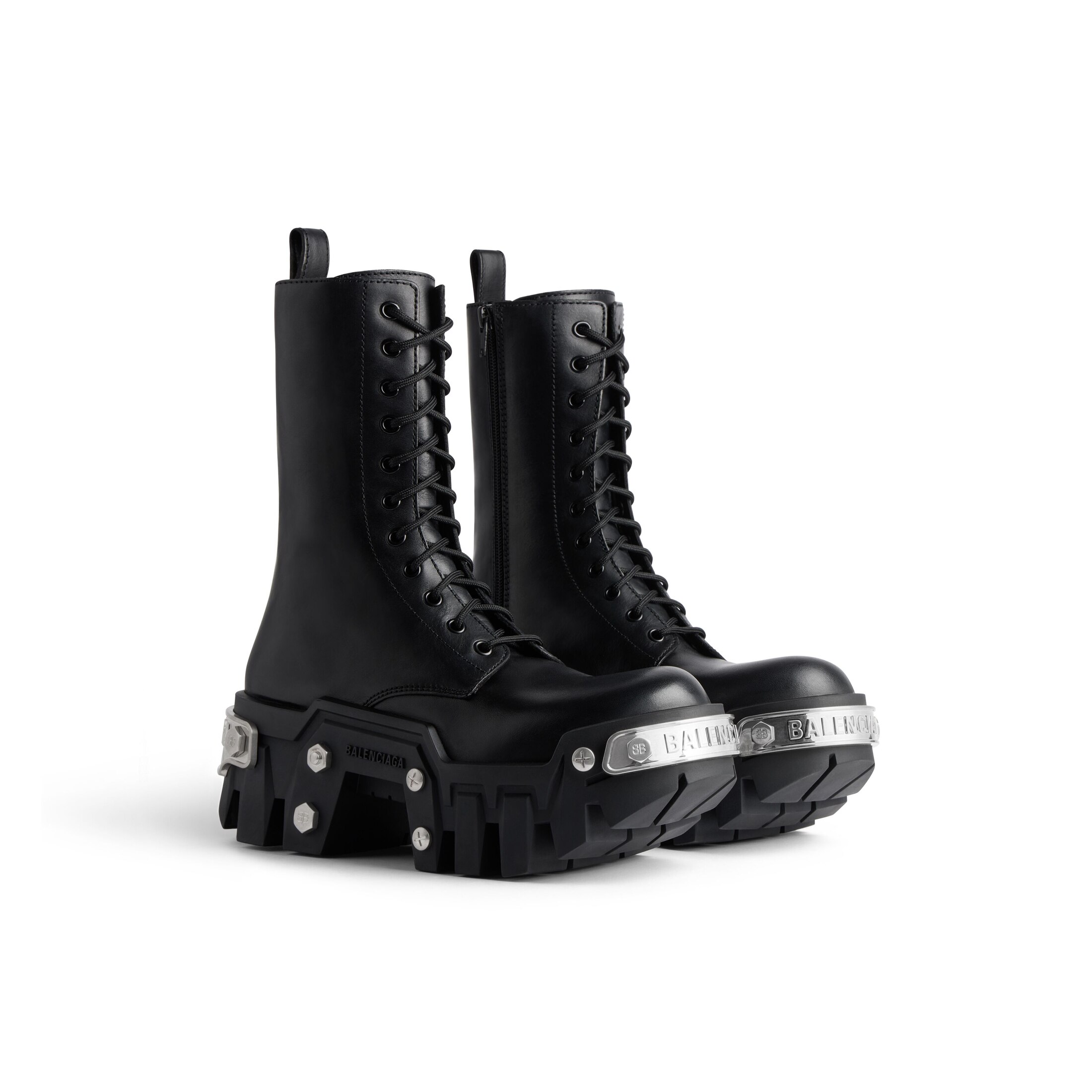 bulldozer lace-up boot