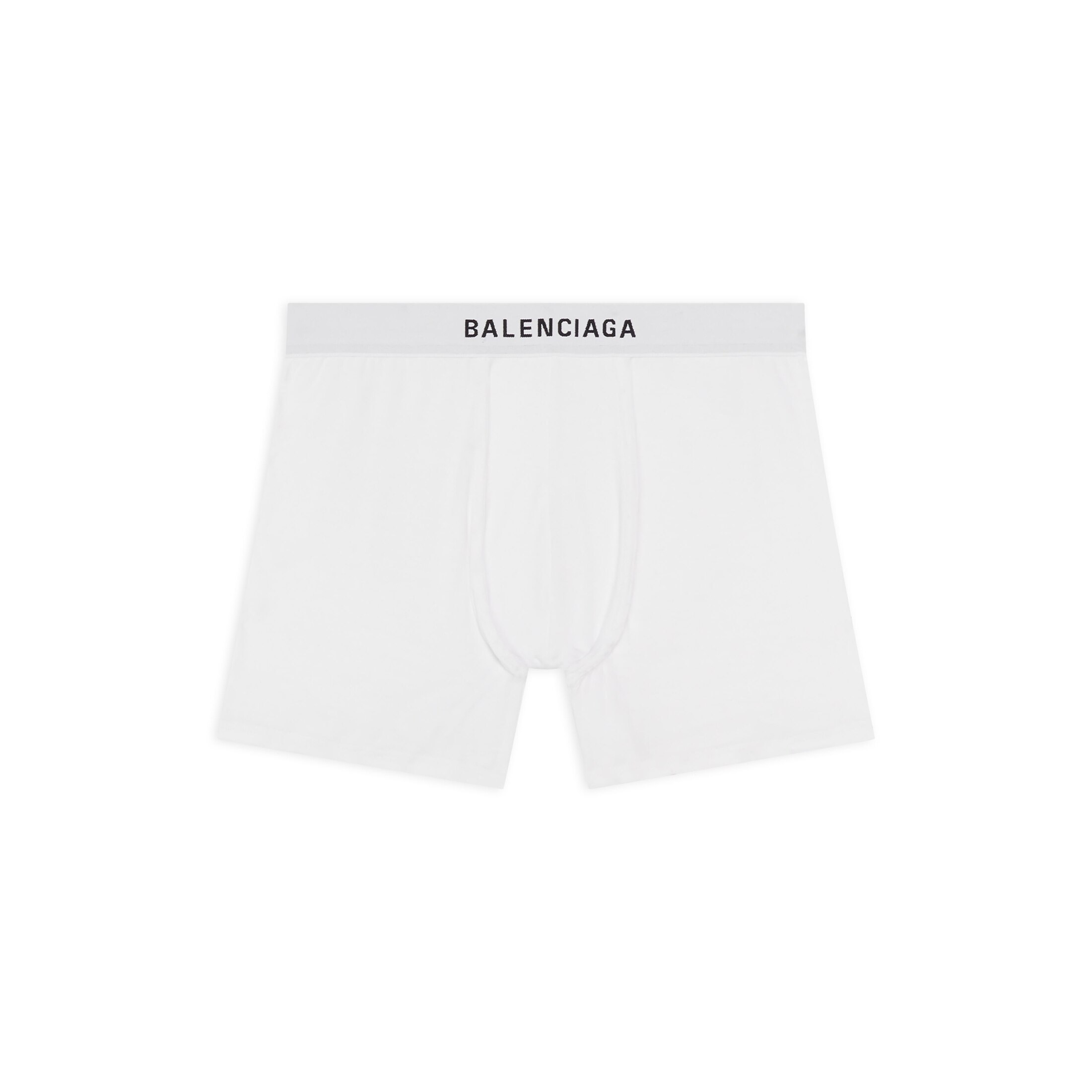 Balenciaga Boxer Briefs - White - Man - M - Cotton & Elastane