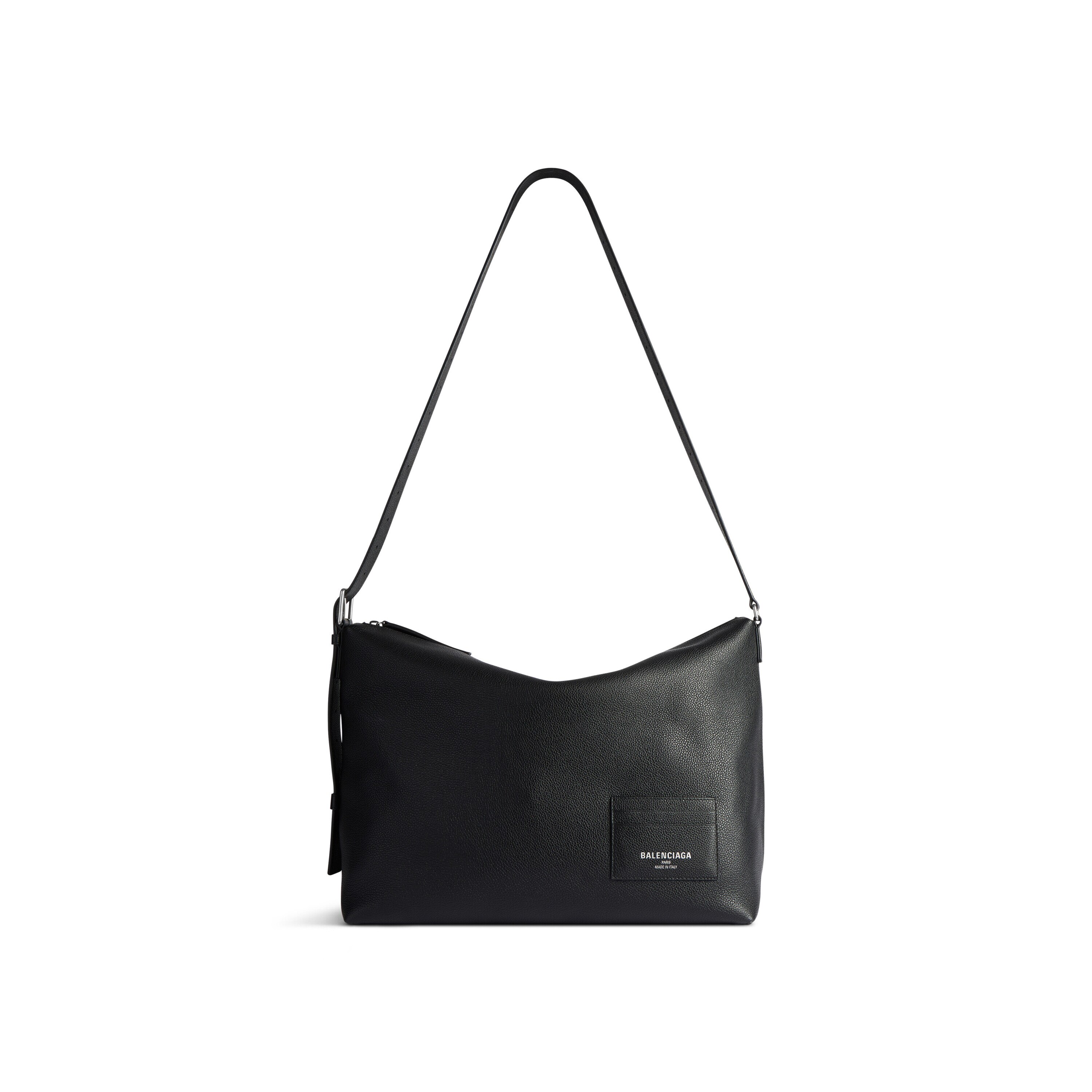 Men s Credit Large Messenger Bag in Black Balenciaga US