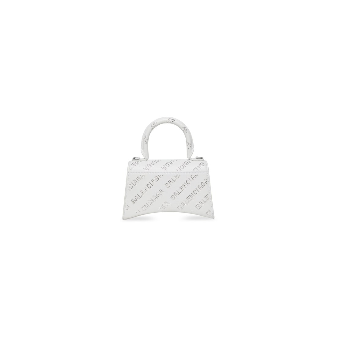 【Balenciaga】HOURGLASS XS HANDBAG◆5928331LRGM Balenciaga Hourglass XS Handbag With Rhinestones Red in